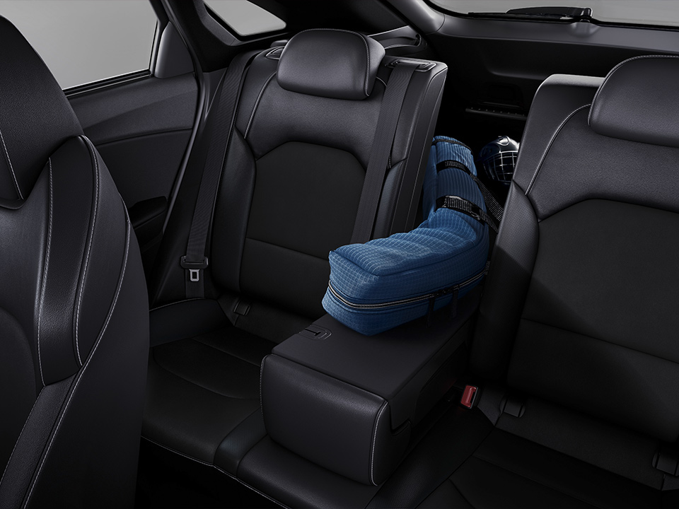 Kia ProCeed folding rear seats